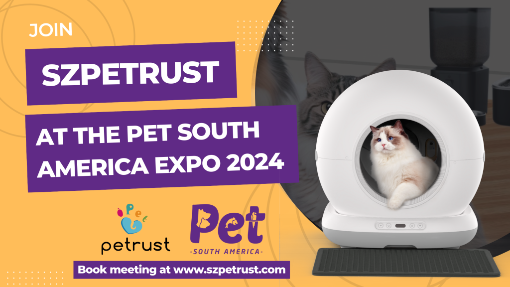 Join SZpetrust at the Pet South America Expo 2024 1 Discover Innovative Pet Care Product with SZpetrust®️ at Pet South America 2024